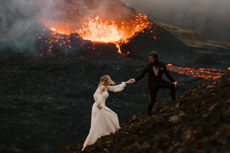 vulcano wedding pictures